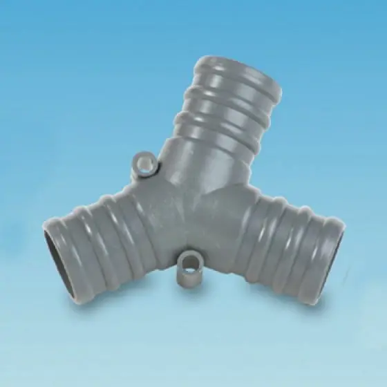 3/4 Inch Y-Shaped Pipe Connector 1