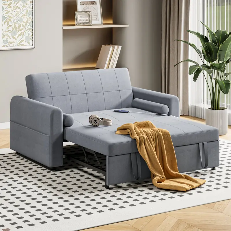 3-In-1 Convertible Sofa Bed – Space-Saving Living Room Solution 1