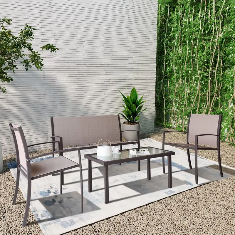 4-Piece Outdoor Patio Furniture Set 1