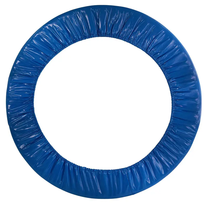 44-Inch Mini Trampoline Spring Cover – Blue Safety Pad For 6-Leg Round Frames 1
