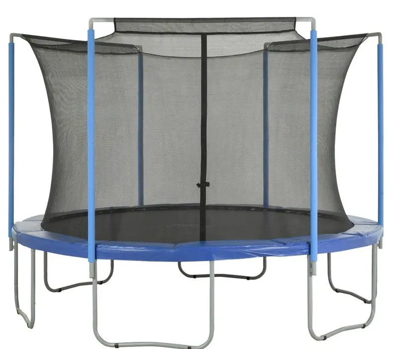 7-Foot Sleeve-Style Enclosure Net For Trampolines With 3-Arched Poles 1