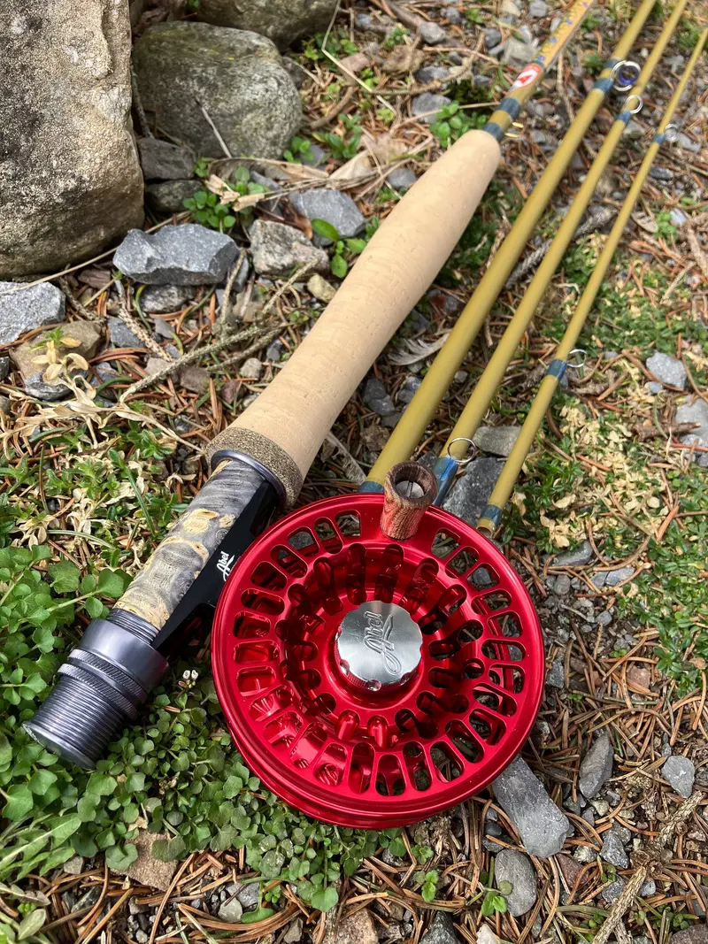 7'6" S-Glass 3-Weight 4-Piece Fly Rod – Lightweight & Responsive 1