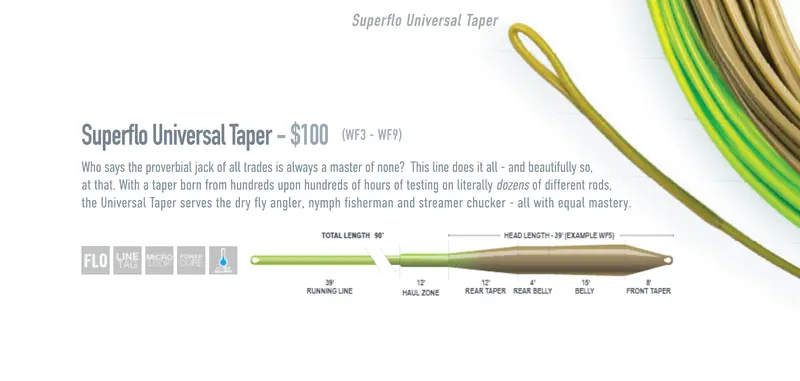 Airflo Universal Taper Fly Line – Versatile All-Round Option 1