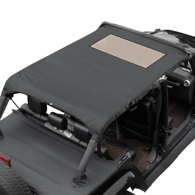 All-Weather Waterproof Sun Shade Top For Jeep Jku 4-Door (2007–2018) 1