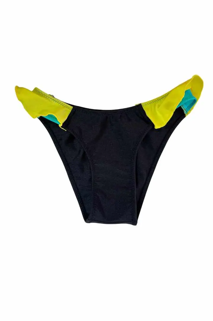 Bahama Mama Slack Tide Bottom – Tropical Print Low-Rise Bikini Bottom 1