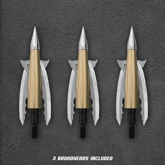 Beast Aluminum Broadhead Set – 3-Pack 1