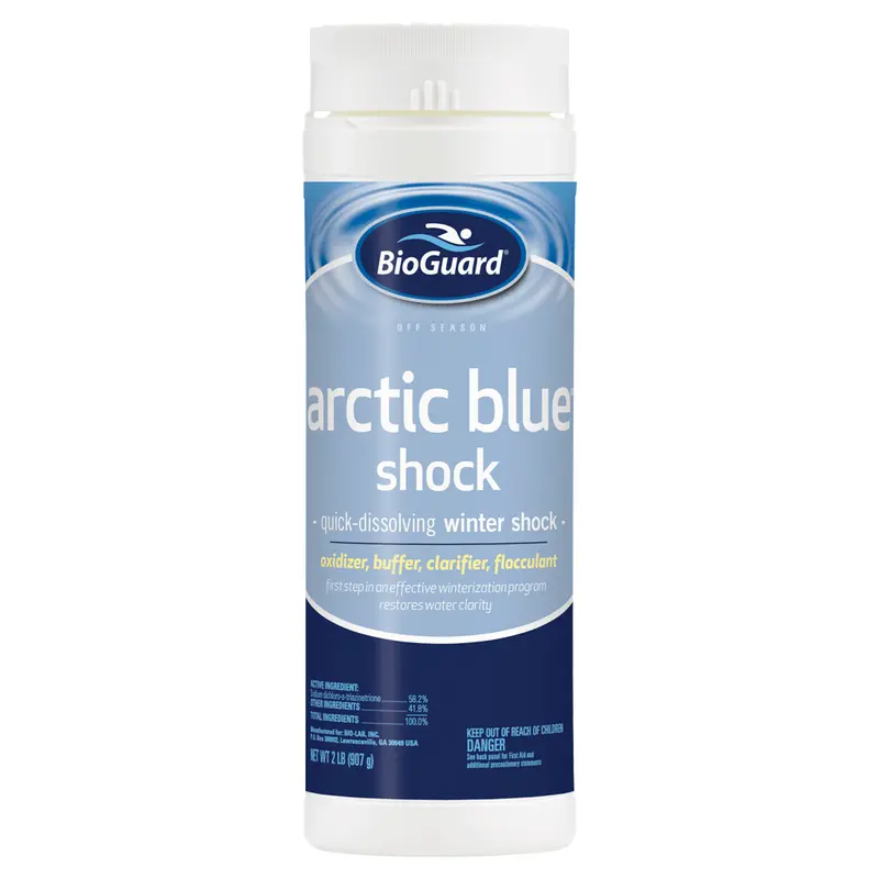 Bioguard Arctic Blue Shock Treatment – 2 Lb Granular Chlorine 3