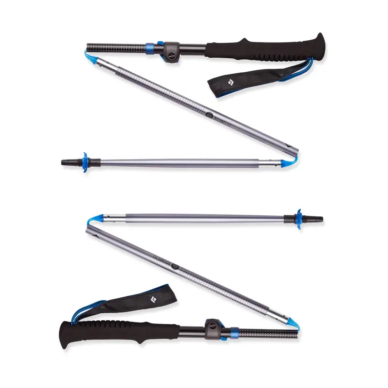 Black Diamond Distance Flz Carbon Fiber Hiking Poles – Lightweight & Packable 1