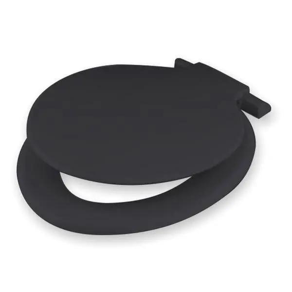 Calypso Black Toilet Seat And Lid Set 1
