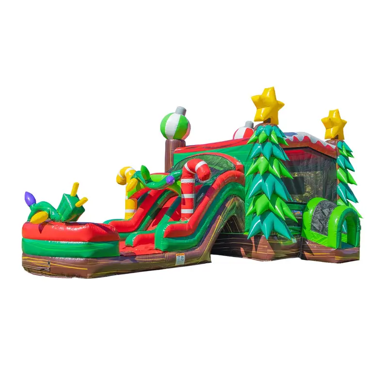 Christmas Tree Dual-Lane Slide Combo 1