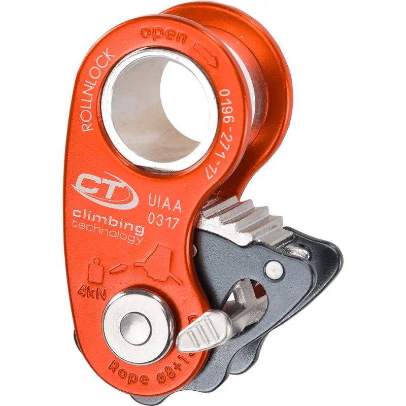 Climbing Technology Roll & Lock Industrial Pulley Ascender 1