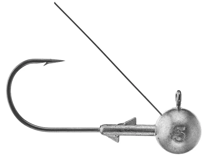 Deps Midst Weedless Ball Jig Head – 4-Pack 1