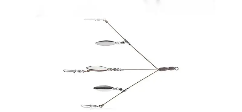 Diamond 4.5″ Three-Arm Bladed A-Rig With Nickel Finish 1