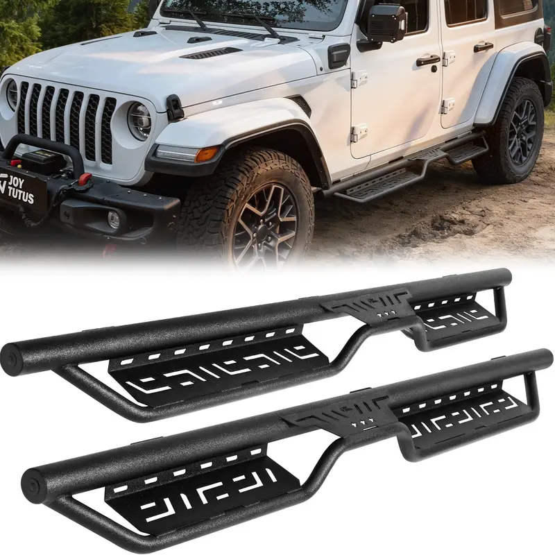 Drop-Down Side Steps For Jeep Wrangler Jl Unlimited (2018–2026) With Durable Running Board Design 1