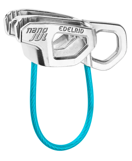 Edelrid Nano Jul Manual Braking Belay Device For Ropes Up To 11Mm 1