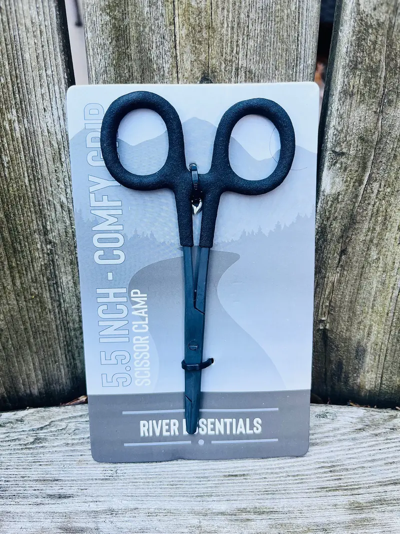 Ergonomic Grip Scissors And Hemostats For Fly Tying 1