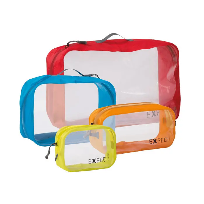 Exped Clear Cube Ultralight Compression Pouch For Packing Efficiency 1