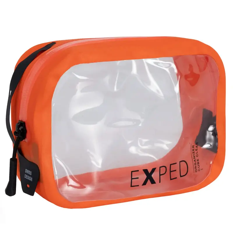 Exped Clearcube Organizer Bag – 1L Transparent Storage 1