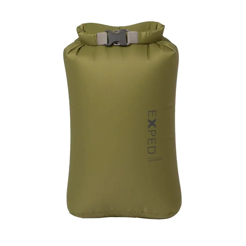 Exped Fold Dry Bag – Olive Drab, Extra-Small 1