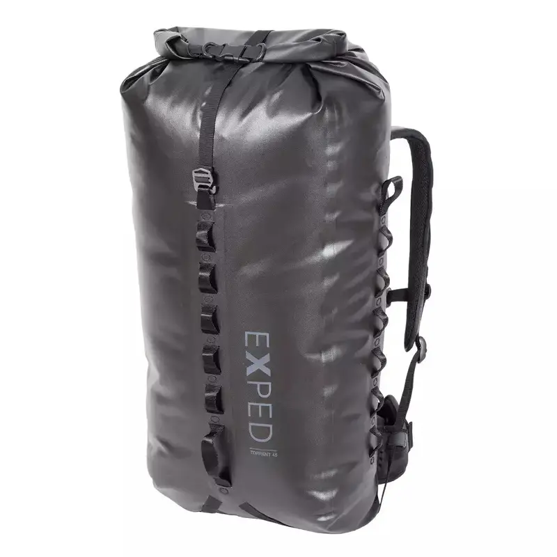Exped Torrent 45L Hiking Backpack – Fully Waterproof Trail Pack With Roll-Top 1