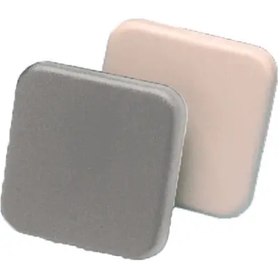 Fawo Standard Single Finger Plate – Durable Plastic, White Or Black 1
