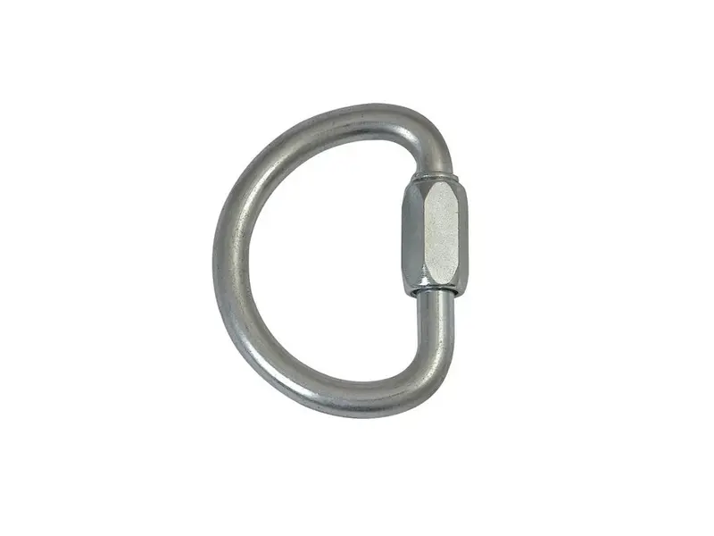 Ferno C-Shape Alloy Maillon Carabiner – 10Mm Quicklink For Rigging 1