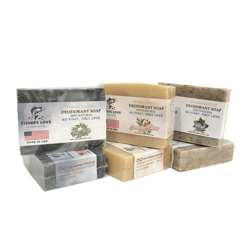 Fishers Love Natural Deodorant Soap – Handcrafted, Fish-Odor Neutralizing Formula 1
