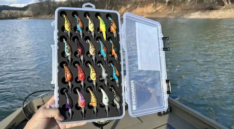 Fishmore T3 Pro Megabass Crankbait Storage Box 1