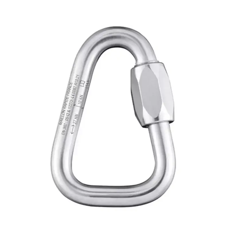 Fixe Maillon Delta Steel Connector – 10Mm Oval Carabiner Alternative For Rigging 1