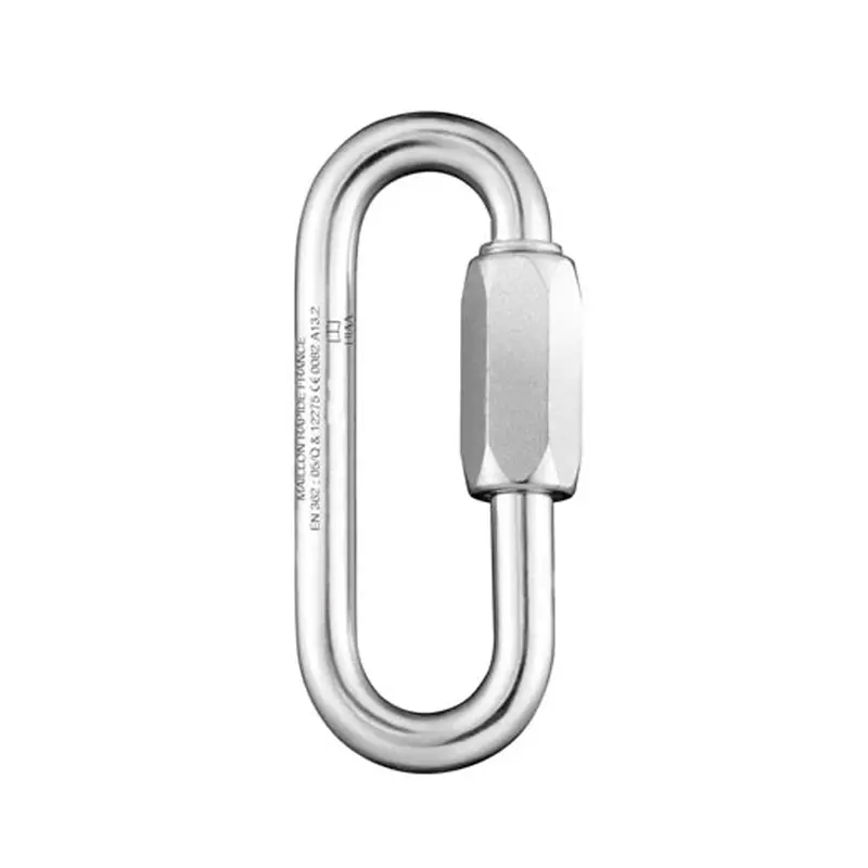 Fixe Maillon Rapide D7 Mm Steel Oval Link – Long-Opening Connector 1