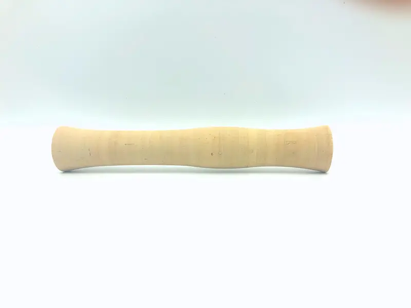 Flor-Grade Snubby 6.5" Fly Rod Grip – Compact Counterbored Cork 1