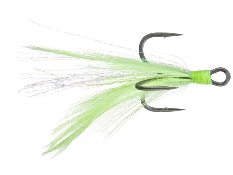 Gamakatsu G-Finesse Feathered Treble Hooks – 2-Pack 2