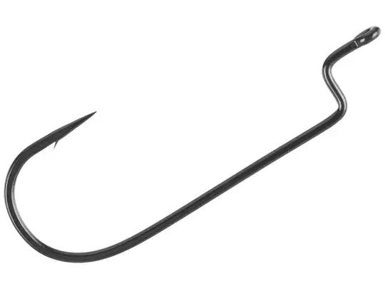 Gamakatsu Nano Alpha Offset Round Bend Worm Hook 1