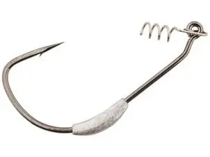 Gamakatsu Weighted Superline Spring Lock Hook Pack (4) 1
