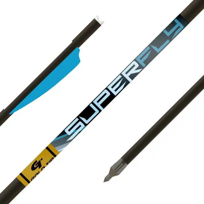 Gold Tip Superfly Carbon Arrow Shafts – 22 Inch 1