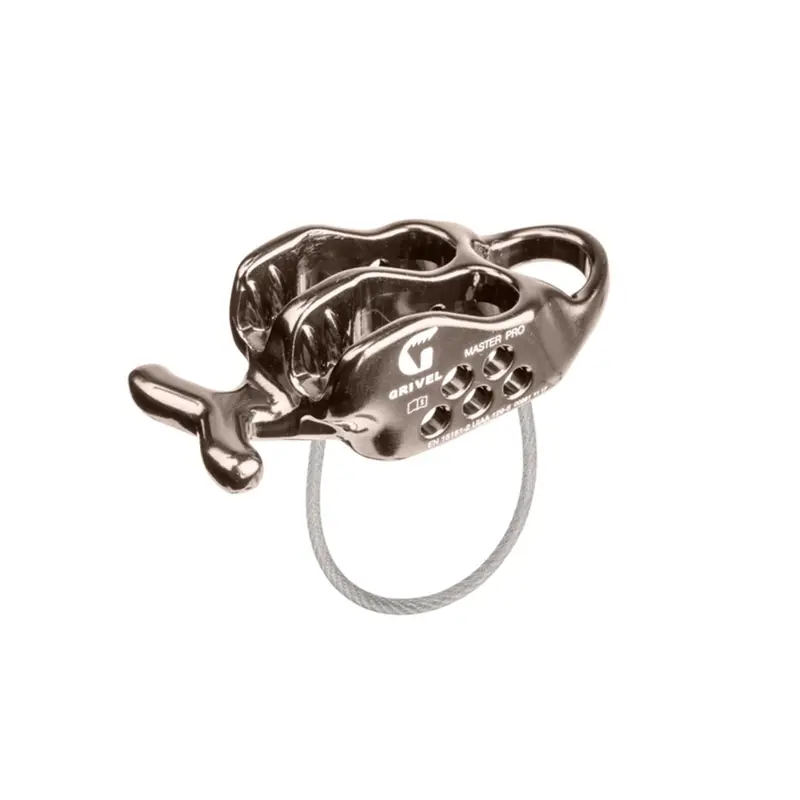 Grivel Master Pro Belayer – Ergonomic Tube-Style Belay Device For Rock And Ice Climbing 1