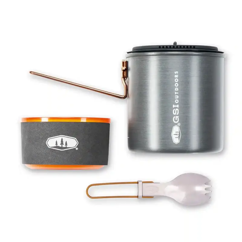 Gsi Halulite Soloist 1.1L Compact Cooking Set 1