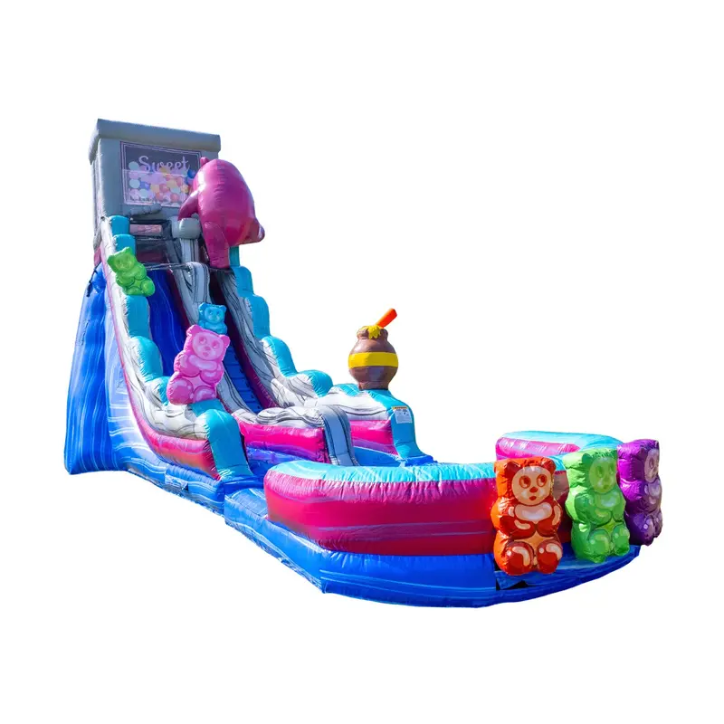 Gummy Bears 25-Foot Inflatable Slide 1