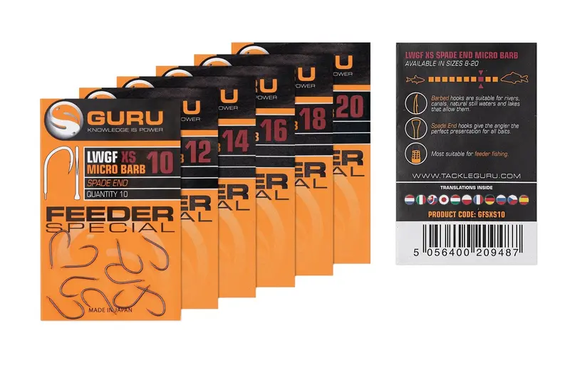 Guru Super Xs Hooks – Value Pack, Now £1.80 (Was £2.25) 1