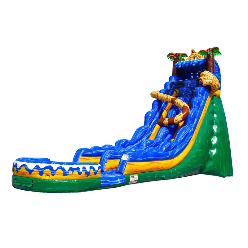 Hidden Jaguar 19-Foot Inflatable Slide 1
