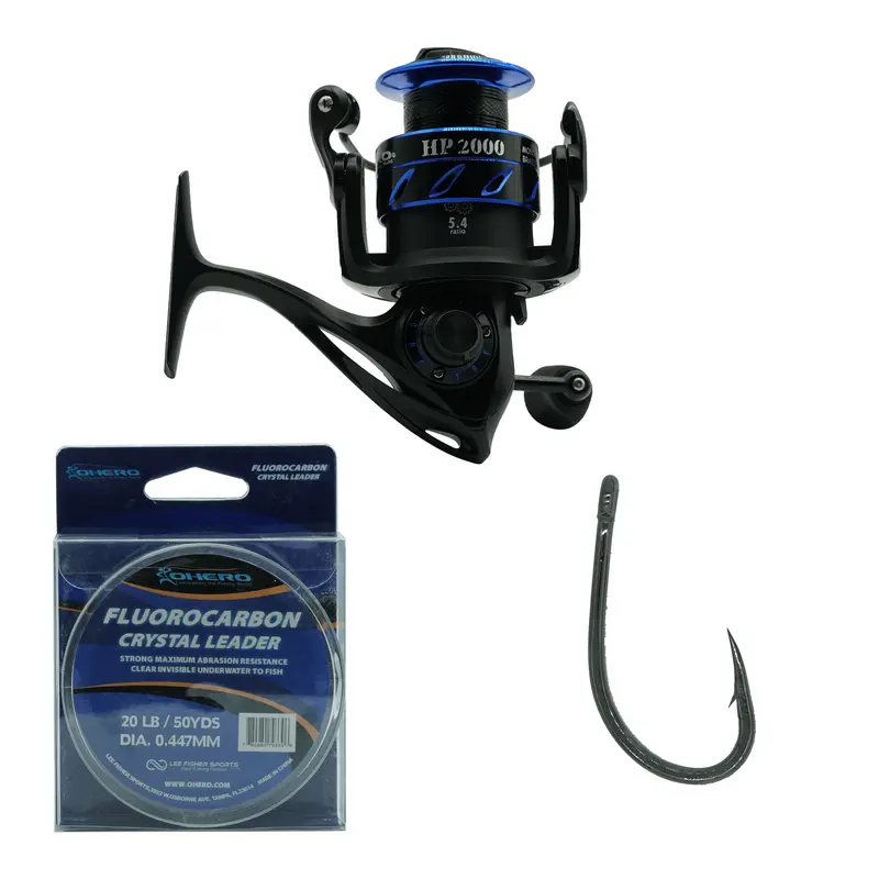 Hyper Reel A+B+C Spinning Combo – Features Hp2000 & Hp3000 Models 1