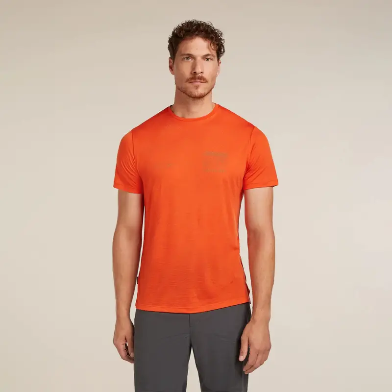 Icebreaker 125 Cool-Lite Sphere Short Sleeve T-Shirt For Men 1
