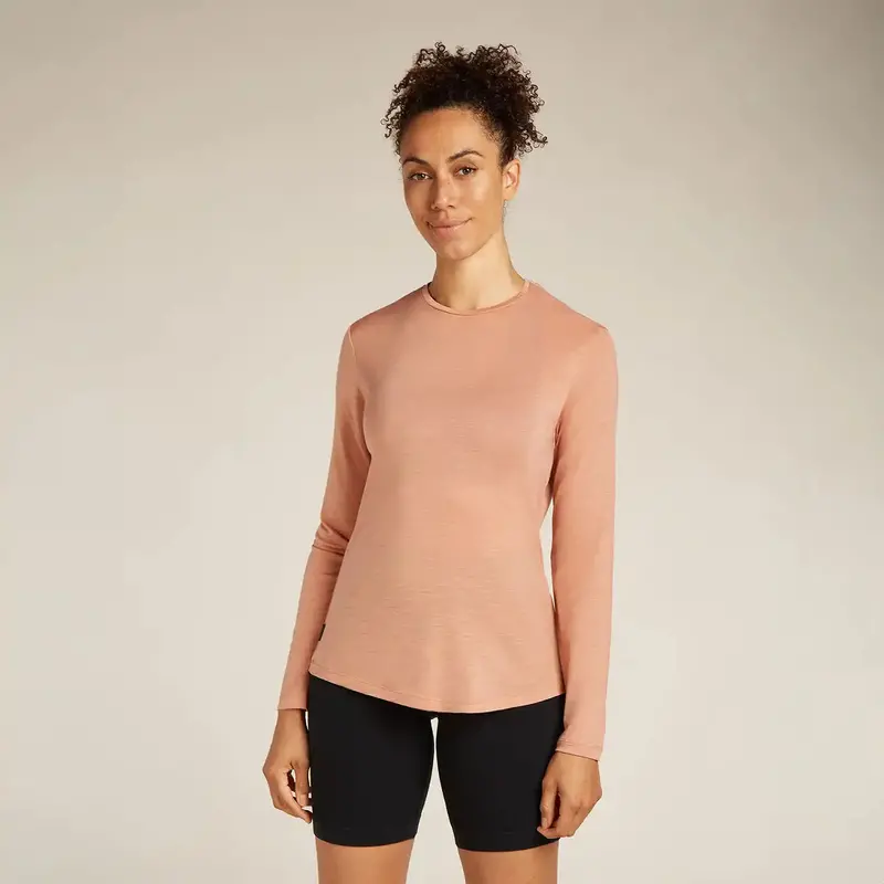 Icebreaker Cool-Lite Sphere Iii Women’S Long-Sleeve T-Shirt (125 G/M²) 1