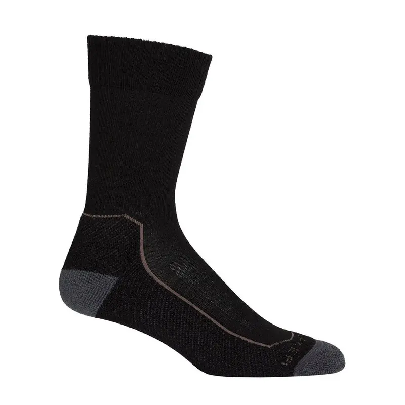 Icebreaker Hike+ Light Crew Socks – Merino Wool Men'S Hiking Socks 1