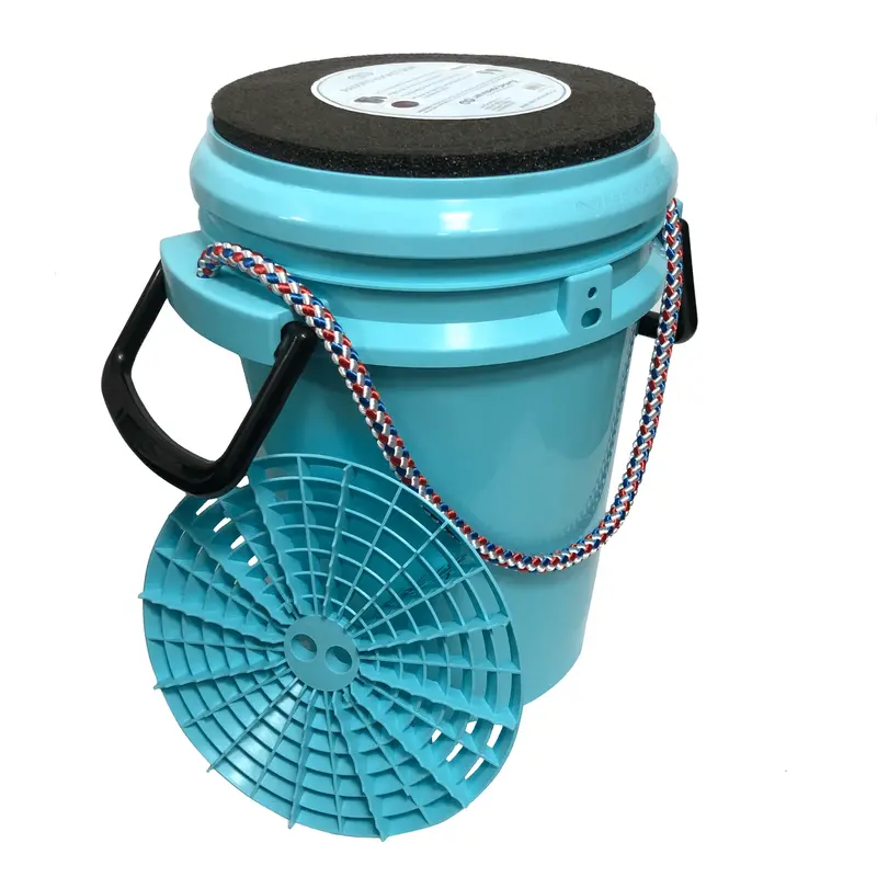 Ismart Premium 5-Gallon Bucket Kit – Includes Padded Seat, Grit Shield & Bucket 1