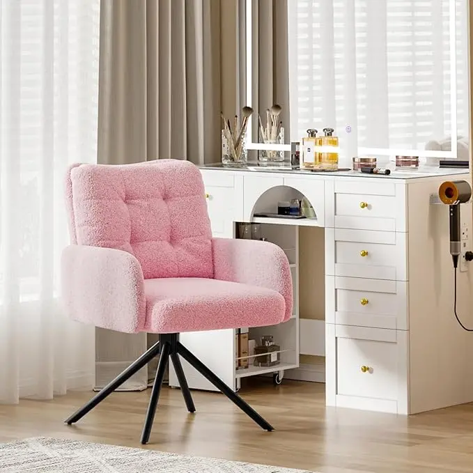 Joolihome Chenille Swivel Tub Armchair With Removable Cushion 1