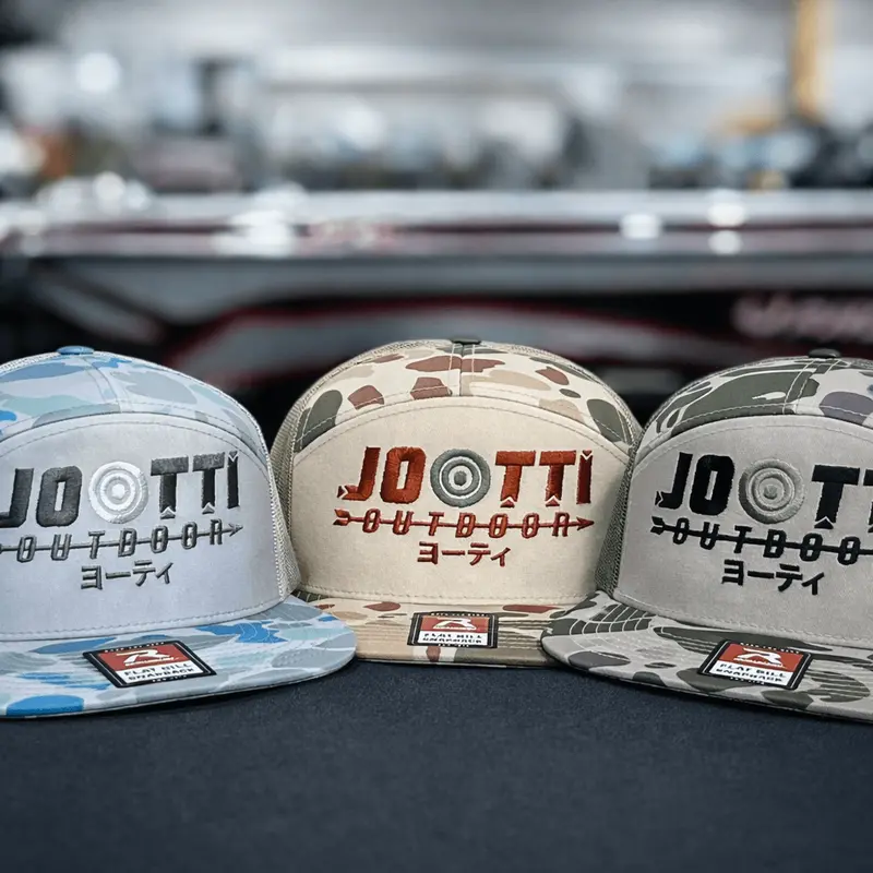 Jootti X Japanese Collaboration Flat-Bill Baseball Cap 1