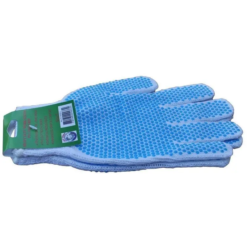 Joy Fish Blue-Dot Pvc-Coated Safety Gloves 1