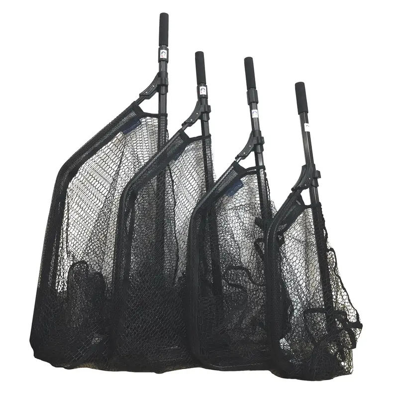 Joy Fish Collapsible Telescopic Landing Net – 32" X 36", Jf-25 Model 1