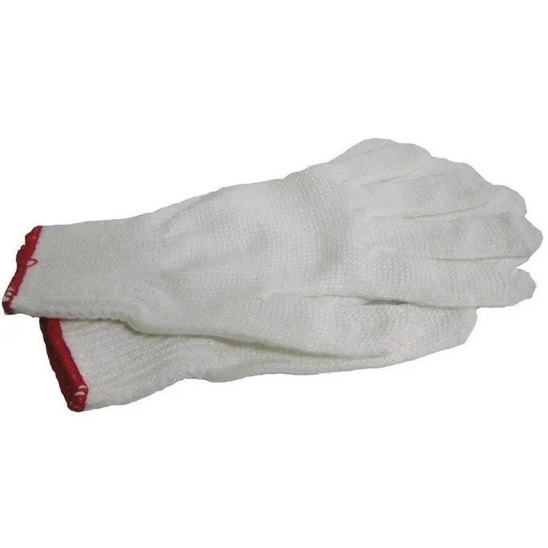 Joy Fish Premium White Nylon-Polyester Work Gloves 1